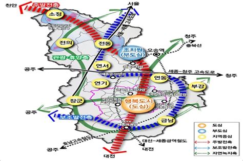 세종시 2040도시계획4개 중생활권‧81만 4000명 목표