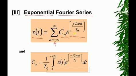 18 Polar And Exponential Fourier Series Youtube