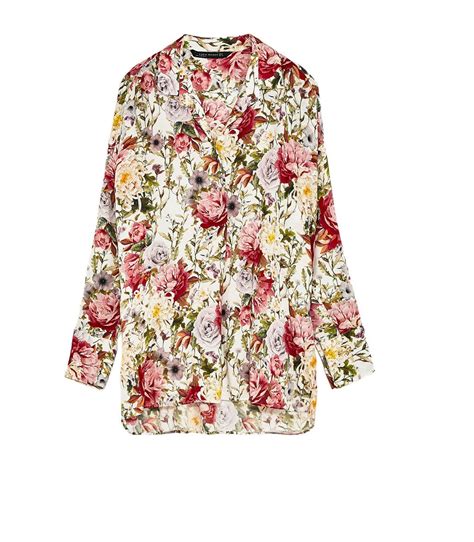 Image 8 Of Floral Print Blouse From Zara Floral Print Blouses