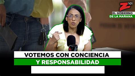 Votemos Con Conciencia Y Responsabilidad Youtube