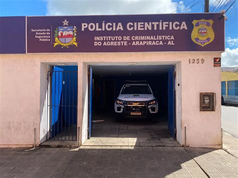 Em Um Ano Base Do Instituto De Criminal Stica De Arapiraca Realizou