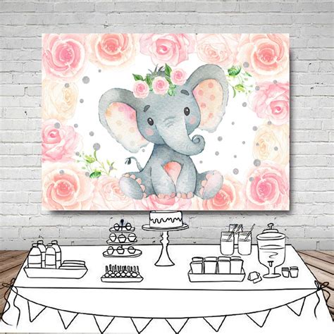 Sensfun Pink Floral Elephant B Brzwvry Encarguelo