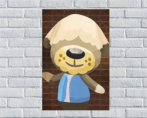 Shep Animal Crossing New Horizons Harvs Island Villager Etsy