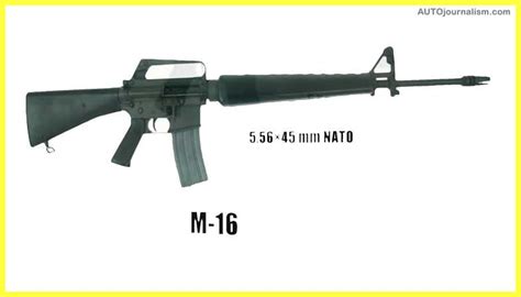 Evolution Of American M16 1950 2022 Autojournalism