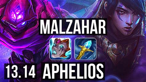 MALZAHAR Senna Vs APHELIOS Lulu ADC Rank 1 Malz 7 2 10 Rank