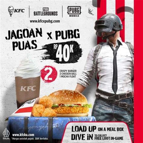 Promo Kfc X Pubg Mobile Beli Jagoan Puas Hanya Rp An Ada Pilihan