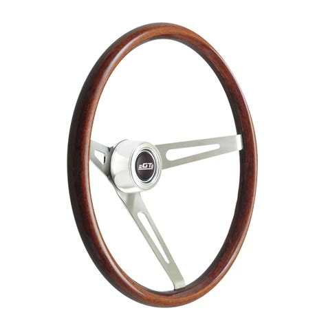 36 5459 GT3 Retro Wheel Dark Wood Slot Spokes GT Performance Products