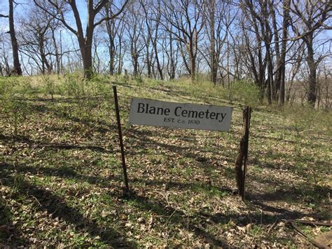 Blane Cemetery Dans Greenview Illinois Cimetière Find A Grave