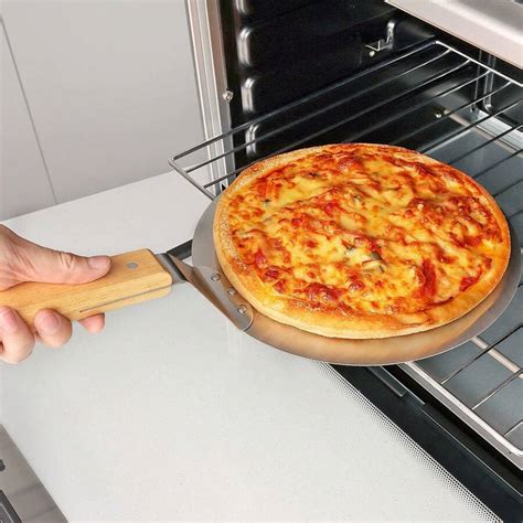 Pelle Pizza Palette Pizza Ronde Avec Poign E En Bois Et Plateau