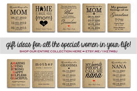 Long Distance Family Gift Mothers Day Gift for Mom - Etsy