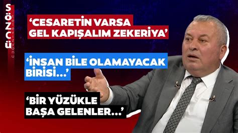 Cemal Enginyurt Sözcü TV Canlı Yayınında Esti Gürledi İşte Enginyurt