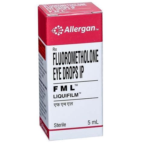 Fluorometholone Eye Drops Age Group: Adult at Best Price in Surat | Saintroy Lifescience