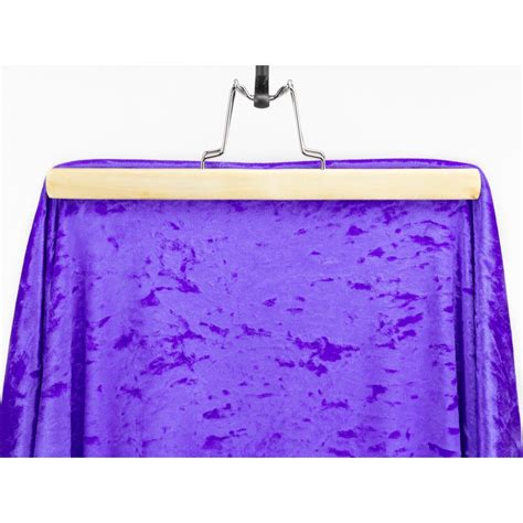 Stretch Velvet Purple The Fabric Baron