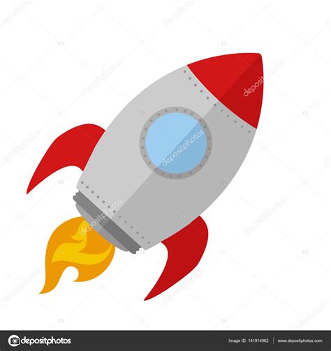 Rocket Ship Start Up Concept Stock Vector By ©hittoon 141914962