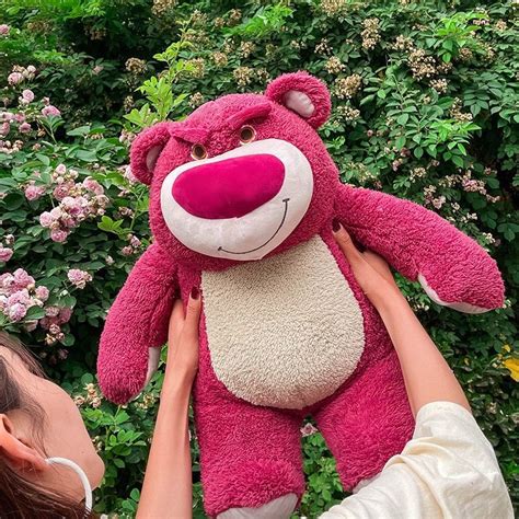 Ready Stock Disney Plush Toy Story 4 Lotso Strawberry Bear Lotso