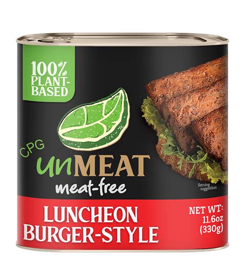 Unmeat Burger Style Luncheon Unmeat