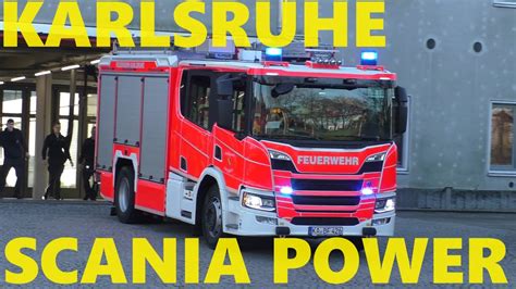 Neue Dlk L Schzug Hlf Dlk Bf Karlsruhe Feuerwache West Aus