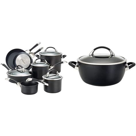 Circulon Symmetry Hard Anodized Nonstick Cookware Pots And Pans Set 11