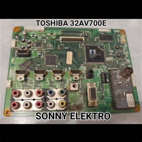 Mb Mainboard Tv Led Toshiba Av E Bekas Lazada Indonesia