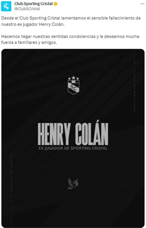 Henry Colán Exjugador De Sport Boys Fue Asesinado A Los 41 Años De