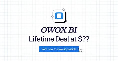 Owox Bi Lifetime Deal One Time Payment Lifetime Access