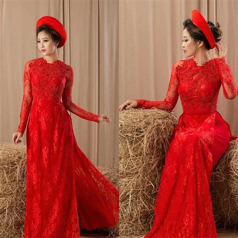 Traditional Vietnamese Wedding Ao Dai Ideas Weddinginspire