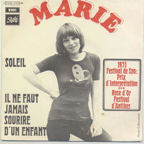 Il Ne Faut Jamais Sourire D Un Enfant Soleil De Marie SP Chez