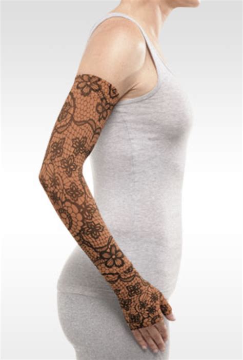 Juzo Soft Arm Sleeve Print Series Mosaic Henna Body Works Compression