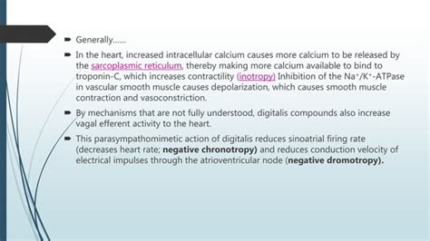 Cardiac Glycosidespharmacology Ppt