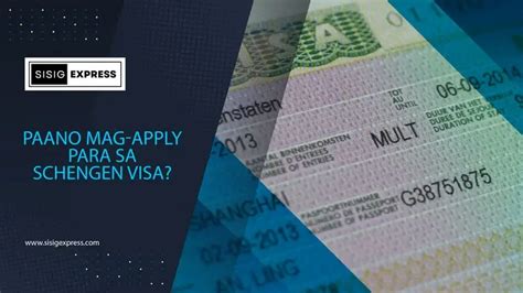 Paano Mag Apply Para Sa Schengen Visa