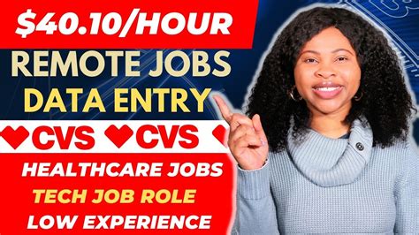 40 Hour Work From Home Jobs 2023 Remote Jobs With CVS Data Entry