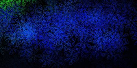 Dark blue, green vector texture with wry lines. 2941724 Vector Art at ...