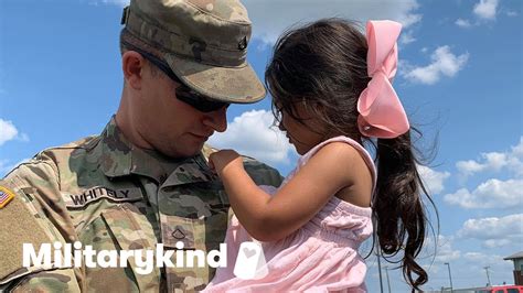 How Families Stay Connected During Deployment Militarykind Youtube