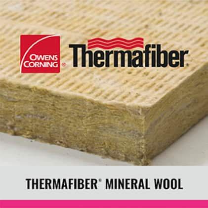 Owens Corning R Thermafiber Fire And Sound Guard Plus Mineral Wool