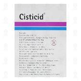 Cisticid 600 Mg 25 Tabletas