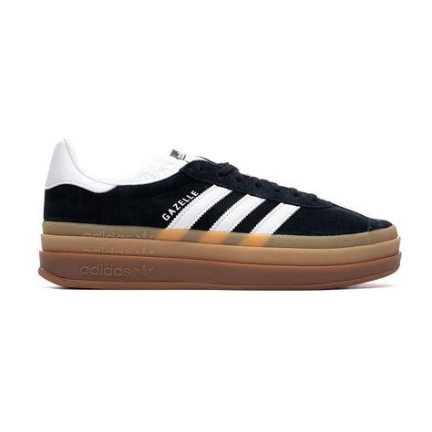 Zapatilla Adidas Gazelle Bold Mujer Black White Black F Tbol Emotion