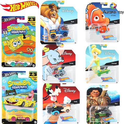 Hot Wheels Modelo De Coche Cl Sico De Disney Serie Tem Tica De