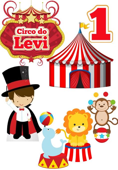 Le O Foca Macaco Circo M Gico Desenho Toy Story Circus Theme Cake