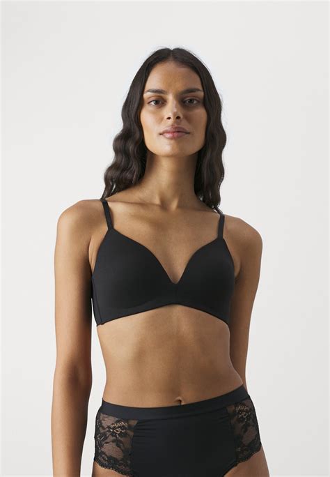 Hugo Wireless Bra Soutien Gorge Invisible Black Noir Zalando Fr