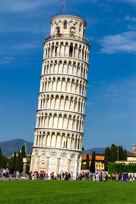 The Leaning Tower Of Pisa Is The Campanile Or Freestanding Bell