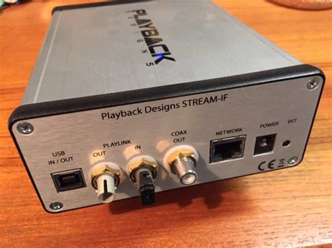 Playback Designs MPD-5 DAC + Stream IF Streaming Interface | Computer/USB | Audiogon