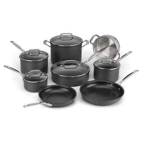 Chef's Classic™ Nonstick Hard Anodized Cookware 13 Piece Set - Cuisinart