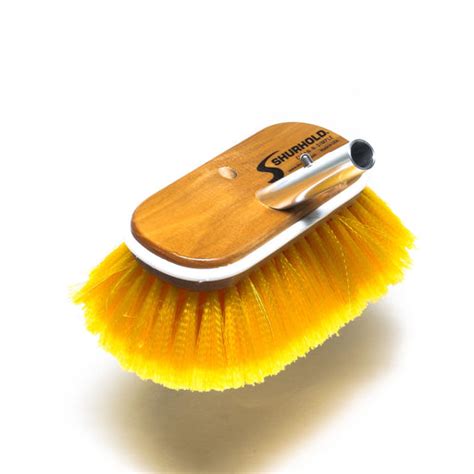 6 Deck Boat Brushes Stiff Medium Soft Extra Soft Shurhold