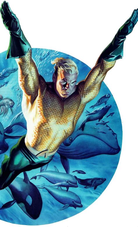 Aquaman by Alex Ross | Aquaman, Alex ross, Dc comics characters