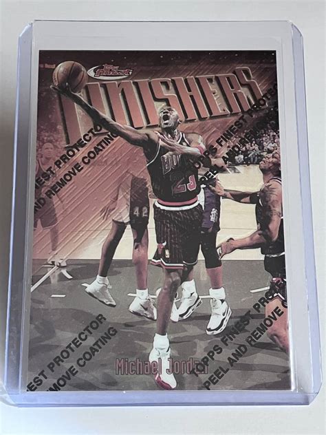 Yahoo オークション MICHAEL JORDAN 1997 98 FINEST FINISHERS