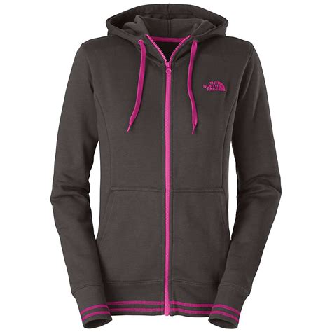 The North Face Womens Logo Stretch Full Zip Hoodie Moosejaw