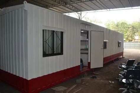 Steel Prefab Portable Office Cabin At Rs 360000 Piece Prefabricated