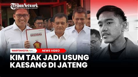 Kaesang Pangarep Tak Jadi Diusung Di Jawa Tengah Kim Pilih Mantan