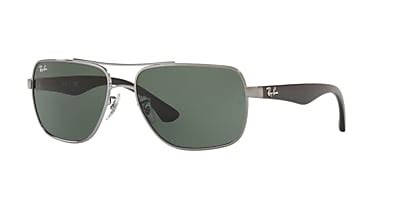 Ray-Ban RB3483 60 Light Grey Gradient & Silver Sunglasses | Sunglass Hut USA