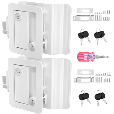 Buy Ristow 2 Pack Upgraded Rv Door Locks Rl001 For Travel Trailers With Paddle Deadbolt Camper